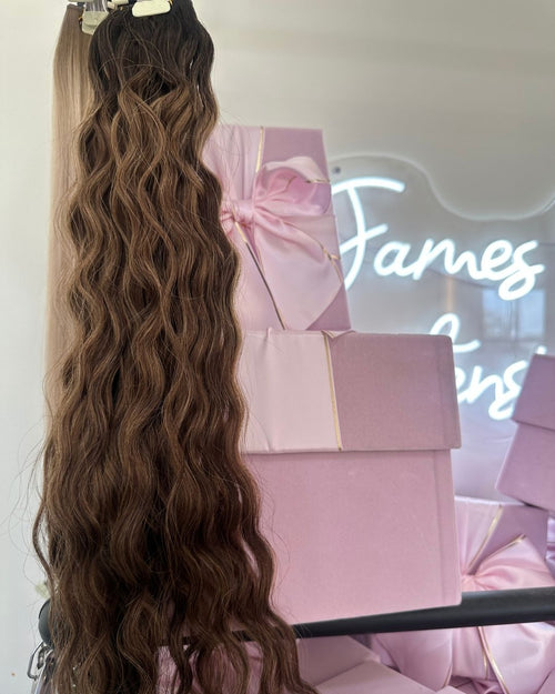 Custom Curls Golden Weft